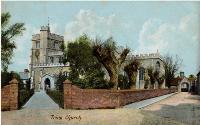 Tring Church - Rush & Warwick, Art Publishers, Bedford - 1908